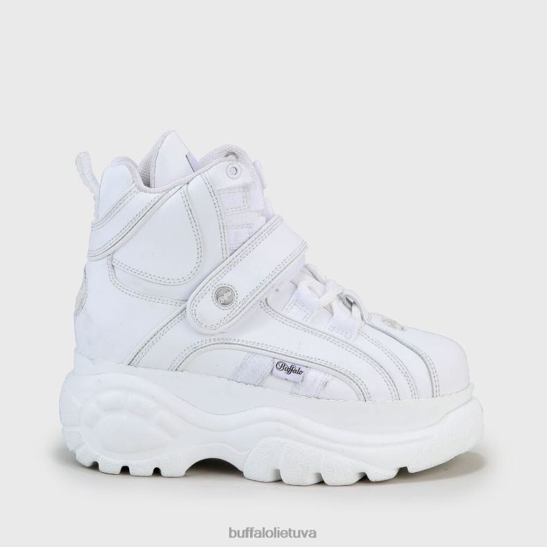 odiniai sportbačiai aukštai Buffalo baltas4D4XB690 |sportbačiai