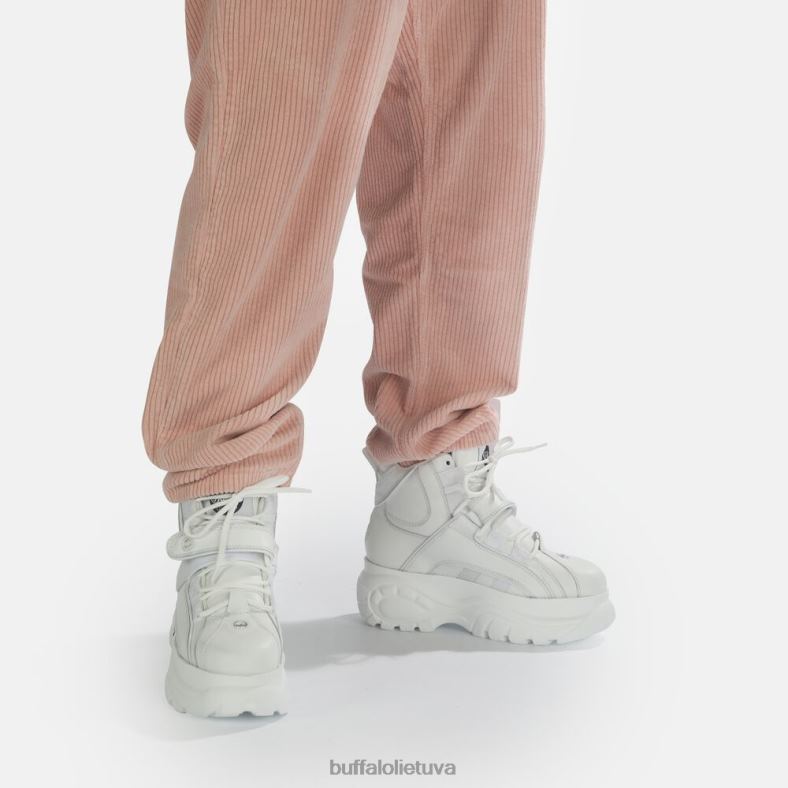 odiniai sportbačiai aukštai Buffalo baltas4D4XB690 |sportbačiai