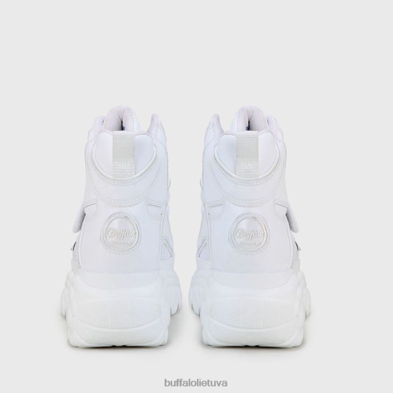 odiniai sportbačiai aukštai Buffalo baltas4D4XB690 |sportbačiai