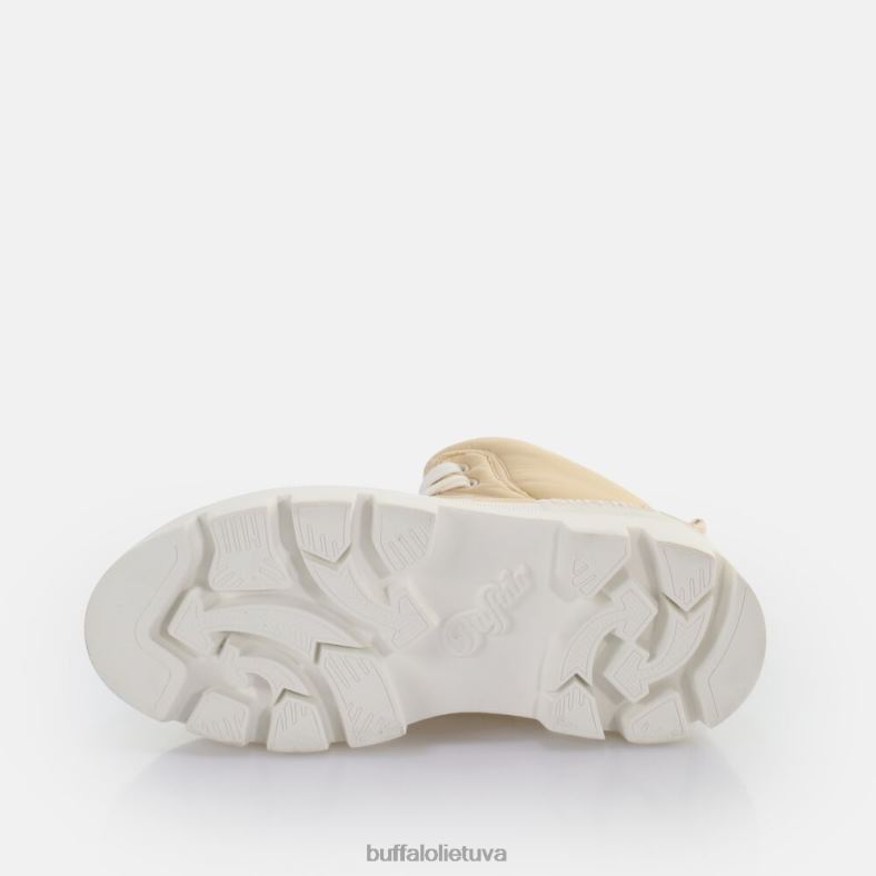 raven laceup mid sneaker high vegan Buffalo kremas4D4XB655 |sportbačiai