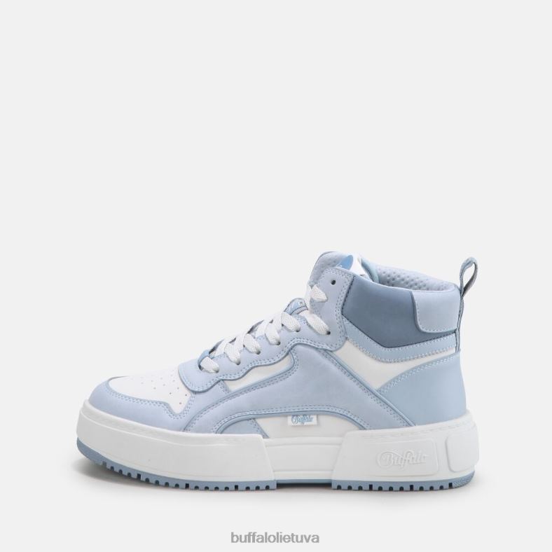 rse mid high-top treniruokliai veganai Buffalo mėlyna4D4XB166 |sportbačiai