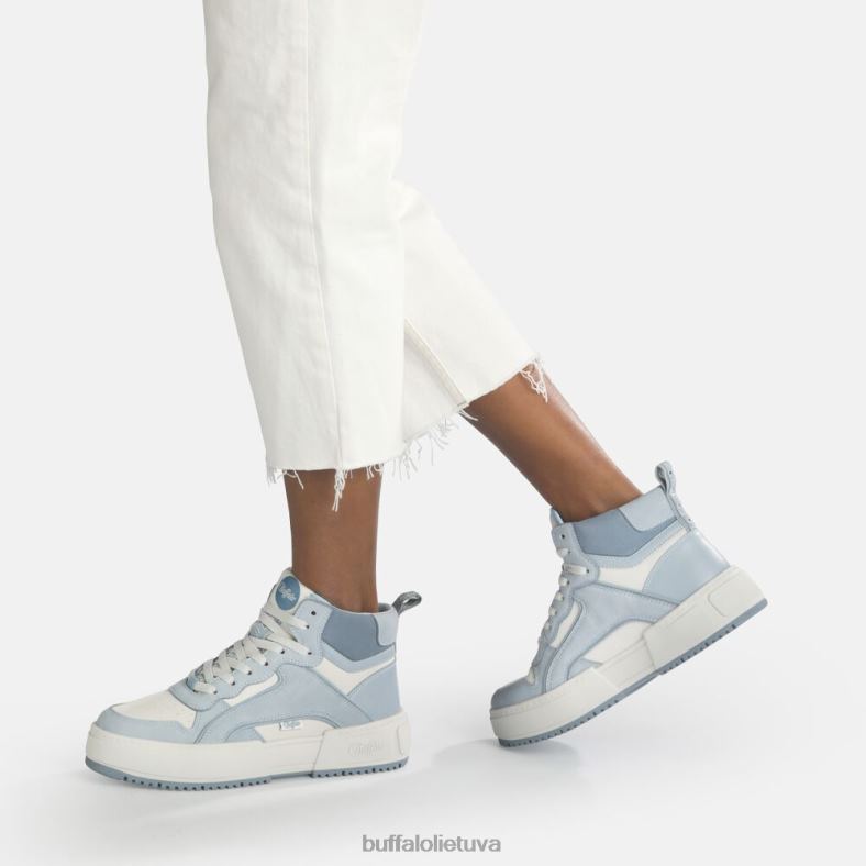 rse mid high-top treniruokliai veganai Buffalo mėlyna4D4XB166 |sportbačiai
