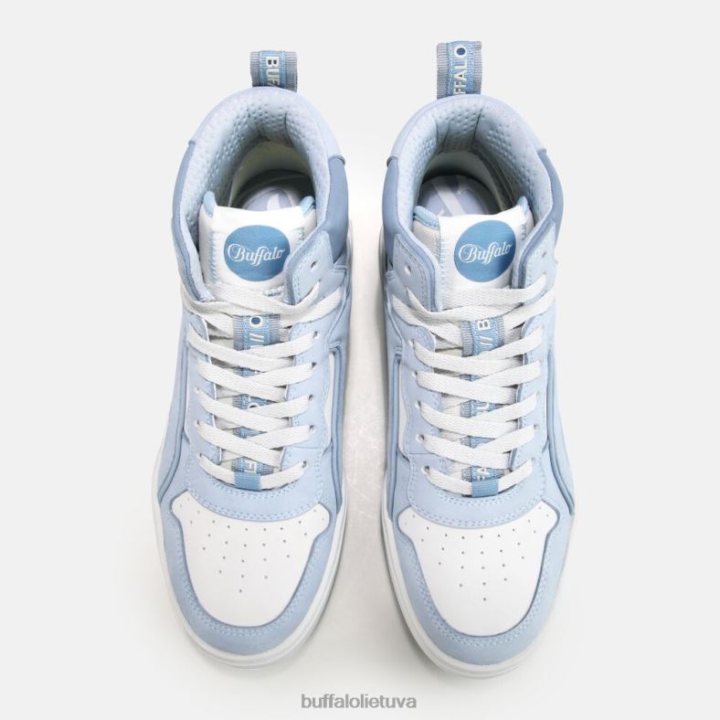 rse mid high-top treniruokliai veganai Buffalo mėlyna4D4XB166 |sportbačiai