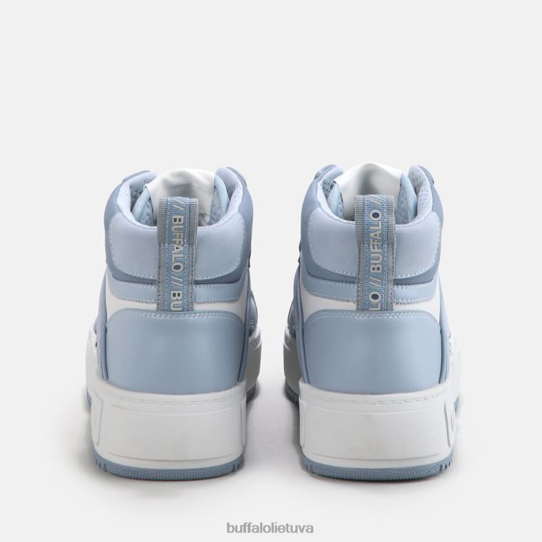 rse mid high-top treniruokliai veganai Buffalo mėlyna4D4XB166 |sportbačiai