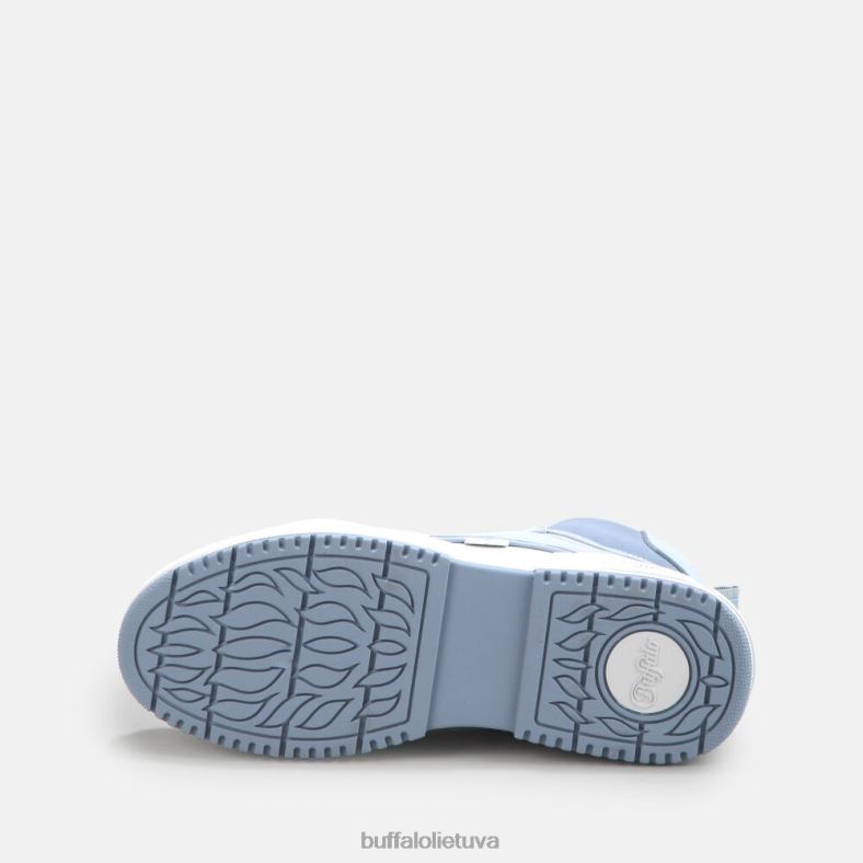 rse mid high-top treniruokliai veganai Buffalo mėlyna4D4XB166 |sportbačiai