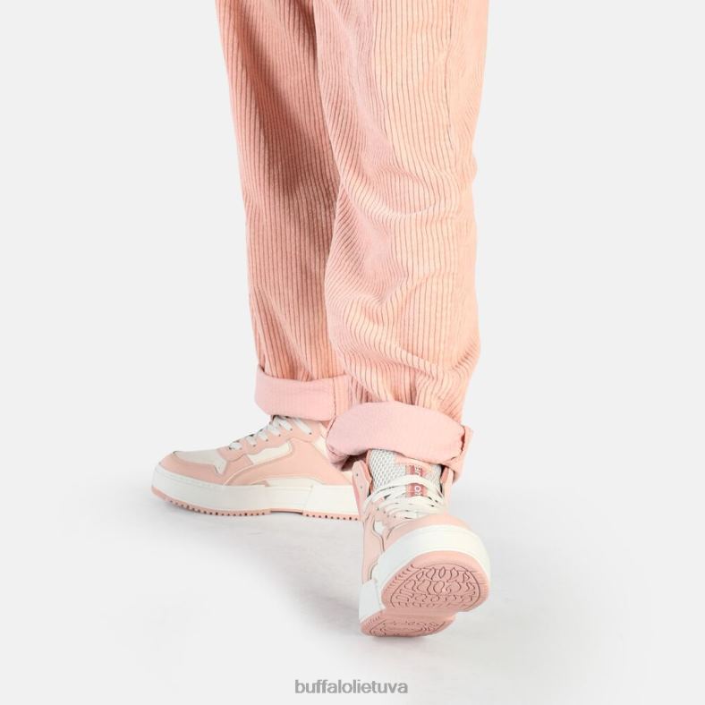 rse mid sneaker high vegan Buffalo rožė/balta4D4XB620 |sportbačiai