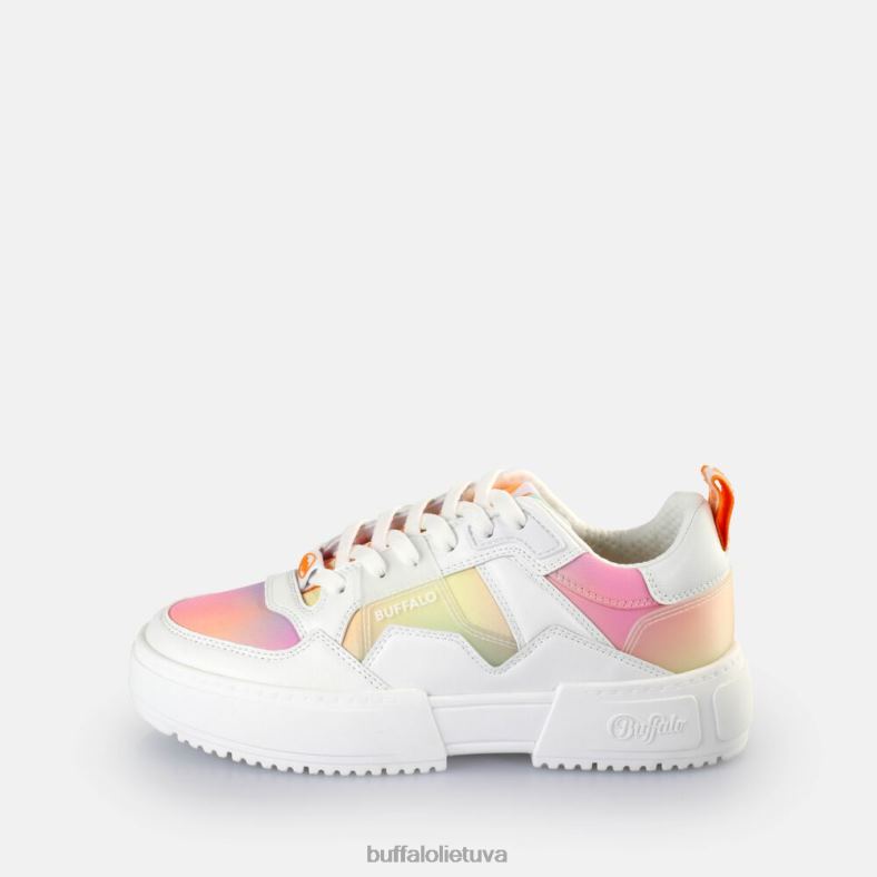 rse v2 sportbačiai žemi veganiški Buffalo koralinis/žalias kaklaraištis4D4XB56 |sportbačiai