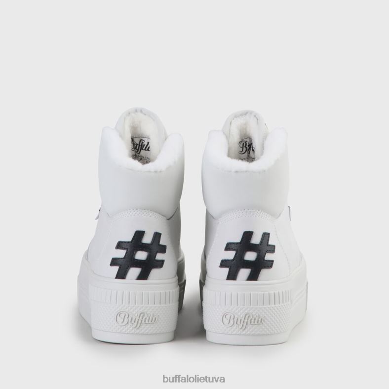 suporuotas pl sportbačiai nubuko oda Buffalo baltas4D4XB791 |sportbačiai