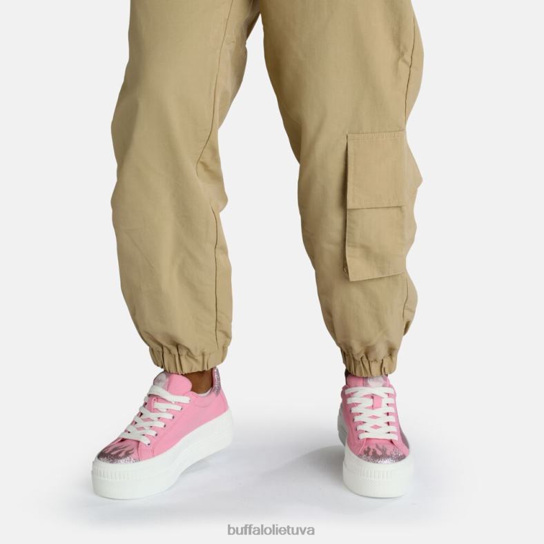 suporuoti flame sportbačiai veganai Buffalo rožinis4D4XB845 |sportbačiai