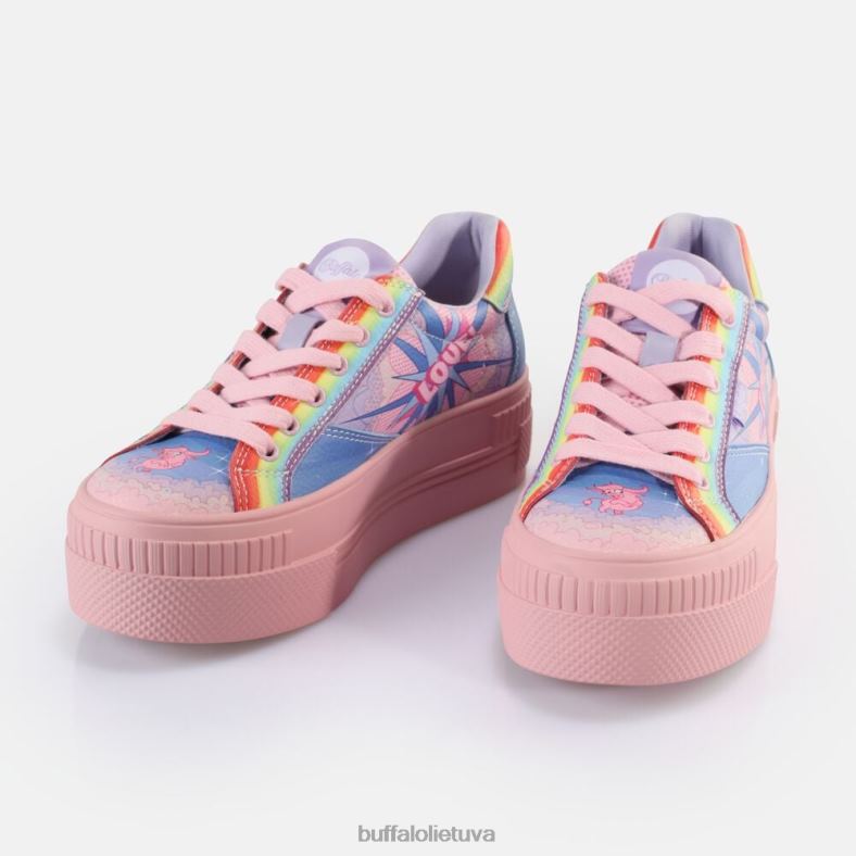 suporuoti graffiti sportbačiai žemi veganiški Buffalo alyvinė meilė4D4XB33 |sportbačiai