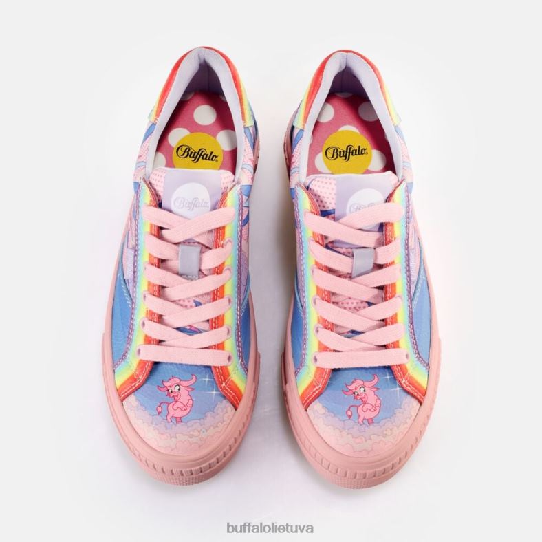 suporuoti graffiti sportbačiai žemi veganiški Buffalo alyvinė meilė4D4XB33 |sportbačiai