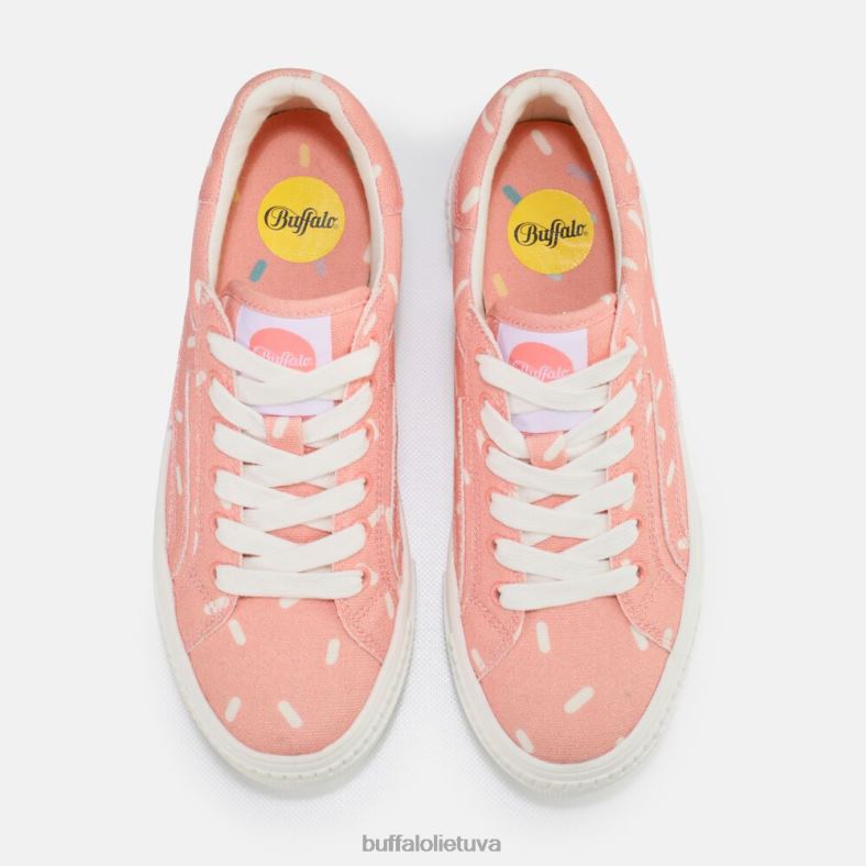 suporuoti sportbačiai žemi Buffalo saldainių raštų koralas4D4XB750 |sportbačiai