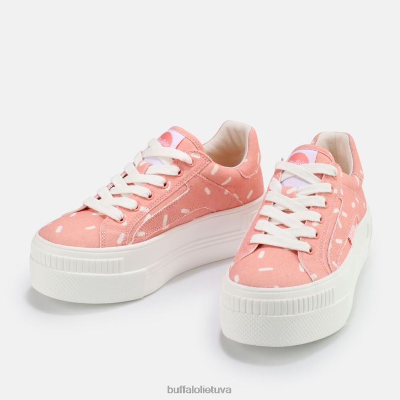 suporuoti sportbačiai žemi Buffalo saldainių raštų koralas4D4XB750 |sportbačiai