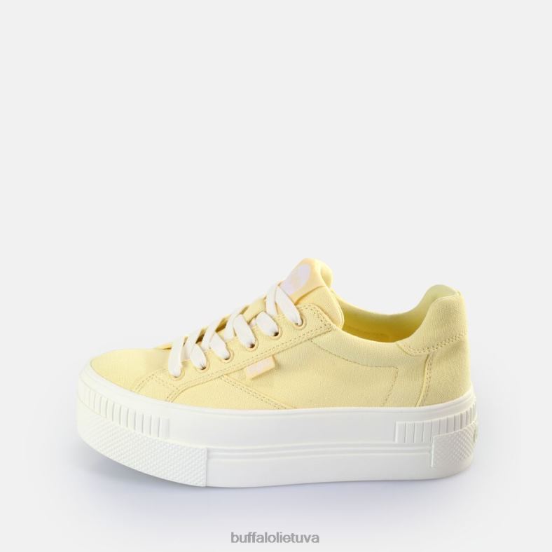 suporuoti sportbačiai žemi veganiški Buffalo geltona4D4XB113 |sportbačiai