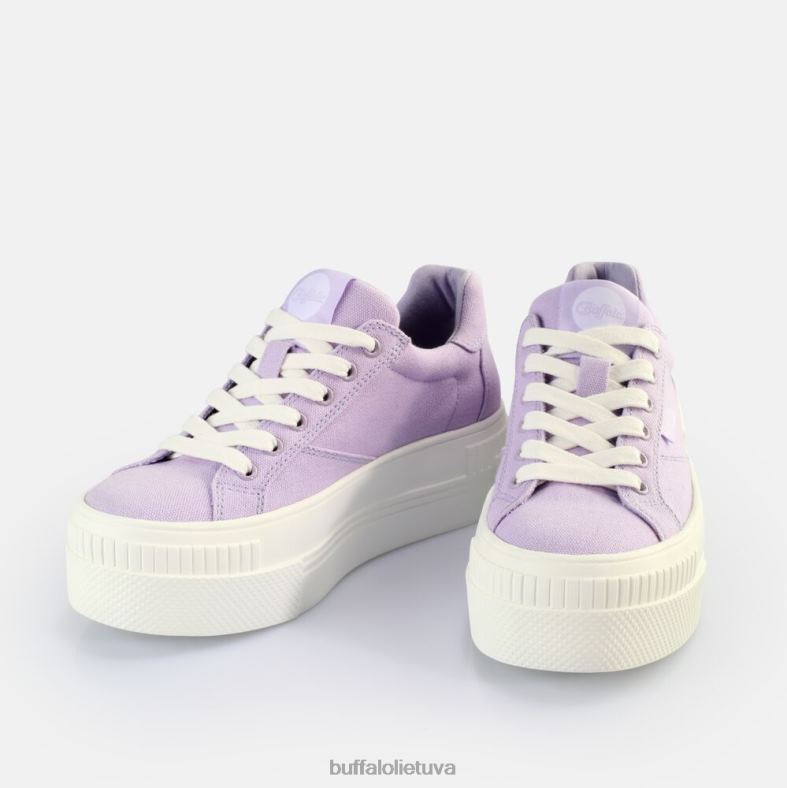 suporuoti sportbačiai žemi veganiški Buffalo levandos4D4XB116 |sportbačiai