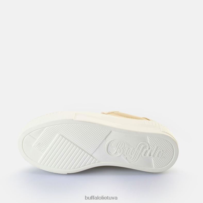 suporuoti sportbačiai žemi veganiški Buffalo smėlio spalvos4D4XB381 |sportbačiai