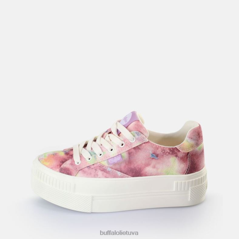 suporuoti sportbačiai žemi veganiški Buffalo violetinė batika4D4XB110 |sportbačiai