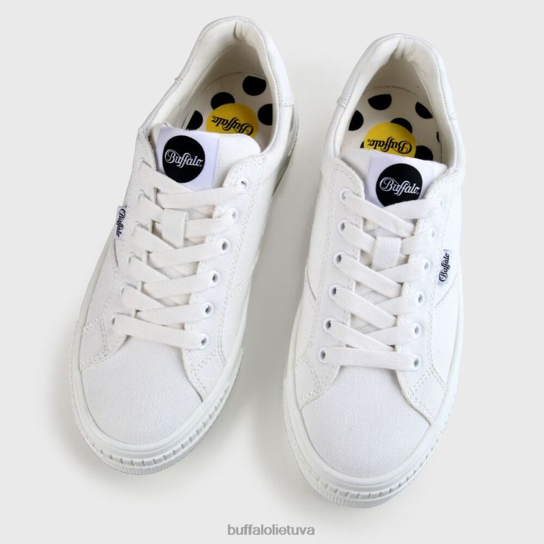 suporuoti sportbačiai veganai Buffalo baltas4D4XB111 |sportbačiai