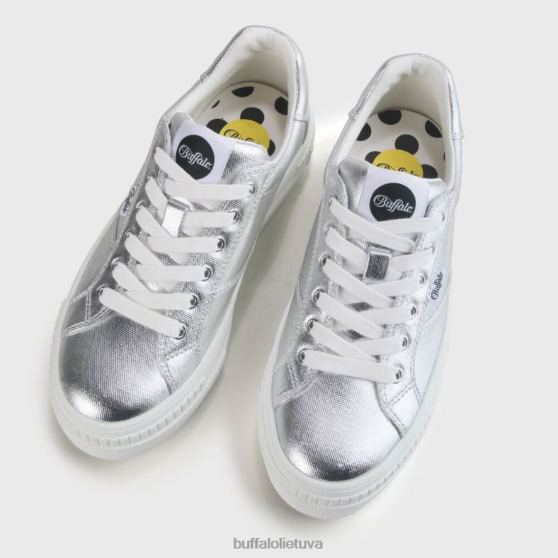 suporuoti sportbačiai veganai Buffalo sidabras4D4XB112 |sportbačiai