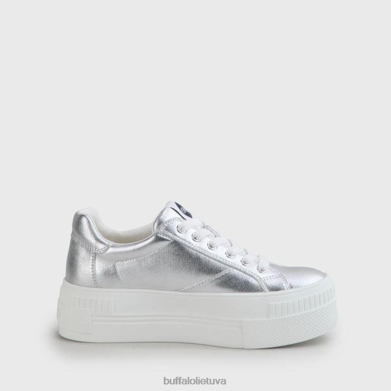 suporuoti sportbačiai veganai Buffalo sidabras4D4XB112 |sportbačiai