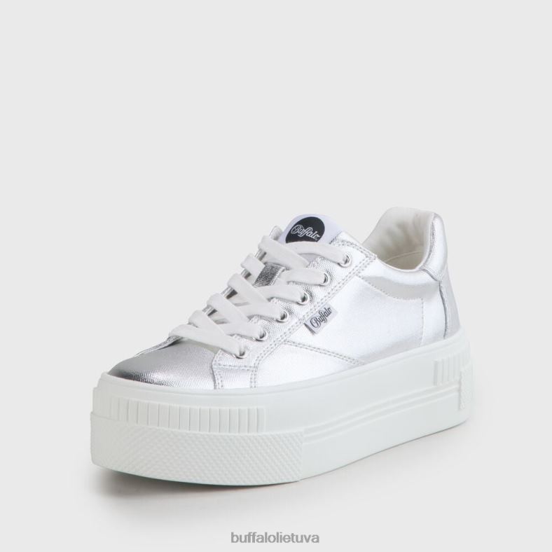 suporuoti sportbačiai veganai Buffalo sidabras4D4XB112 |sportbačiai