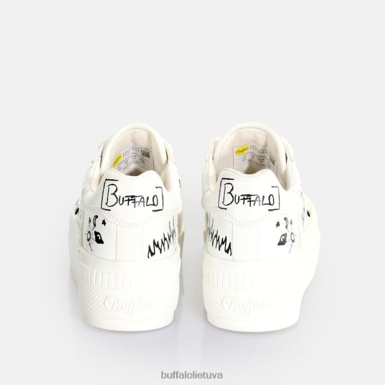 suporuoti suvarstiniai lo sneaker low vegan Buffalo balti graffiti4D4XB545 |sportbačiai