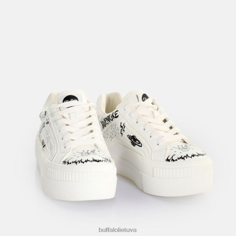 suporuoti suvarstiniai lo sneaker low vegan Buffalo balti graffiti4D4XB545 |sportbačiai