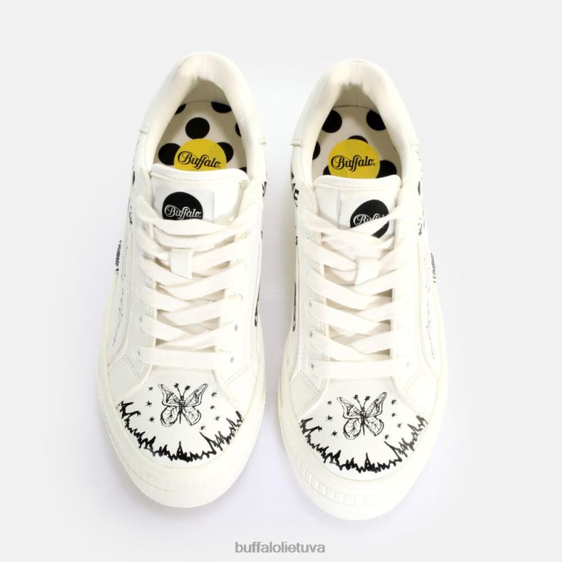 suporuoti suvarstiniai lo sneaker low vegan Buffalo balti graffiti4D4XB545 |sportbačiai