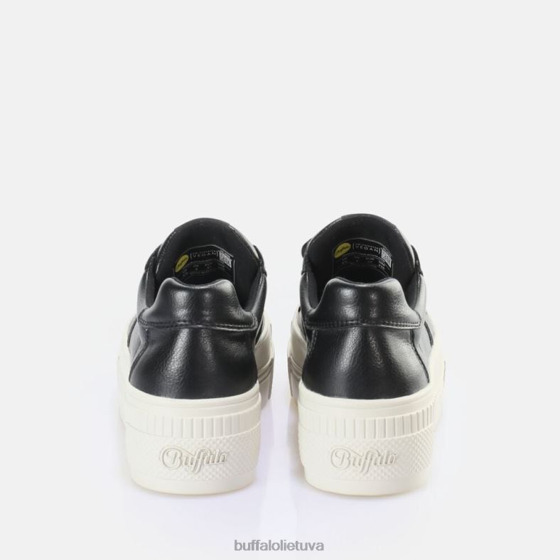 suporuoti suvarstiniai lo sneaker low vegan Buffalo juoda/balta4D4XB377 |sportbačiai