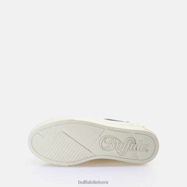 suporuoti suvarstiniai lo sneaker low vegan Buffalo juoda/balta4D4XB377 |sportbačiai