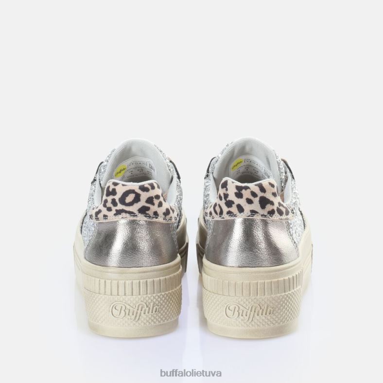 suporuoti suvarstiniai lo sneaker low vegan Buffalo sidabras4D4XB163 |sportbačiai