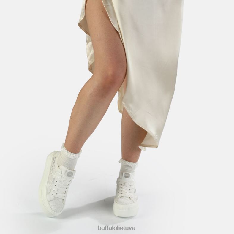 suporuoti veganiški sportbačiai Buffalo baltas4D4XB20 |sportbačiai