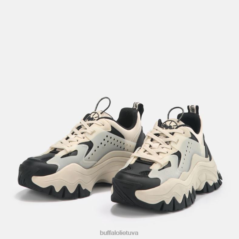 trail one sneaker low vegan Buffalo kreminė/juoda4D4XB549 |sportbačiai
