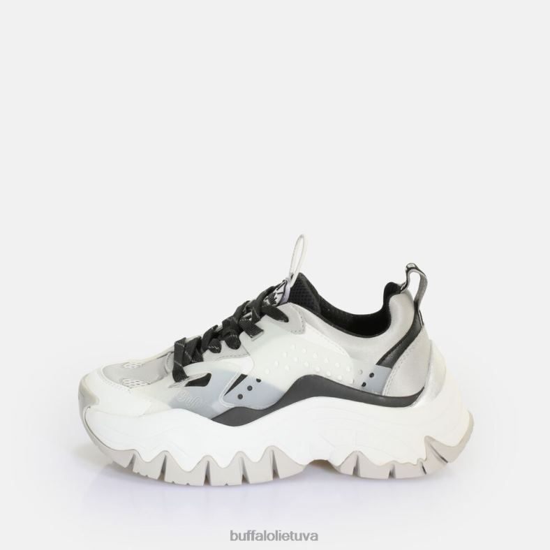 trail one sneaker low vegan Buffalo sidabrinė/juoda4D4XB380 |sportbačiai