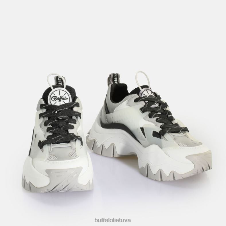 trail one sneaker low vegan Buffalo sidabrinė/juoda4D4XB380 |sportbačiai