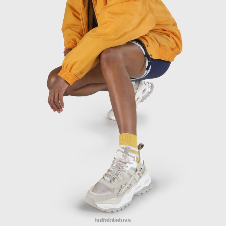 trivietis tuščiaviduris sneaker vegan Buffalo kremas4D4XB122 |sportbačiai