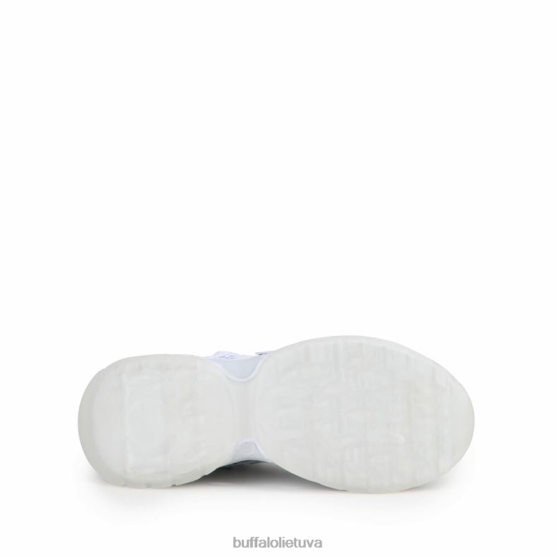 trivietis tuščiaviduris sportbatis Buffalo baltas4D4XB121 |sportbačiai