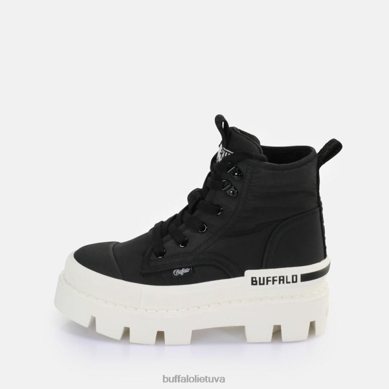 varnas labas sneaker high vegan Buffalo juoda balta4D4XB893 |sportbačiai