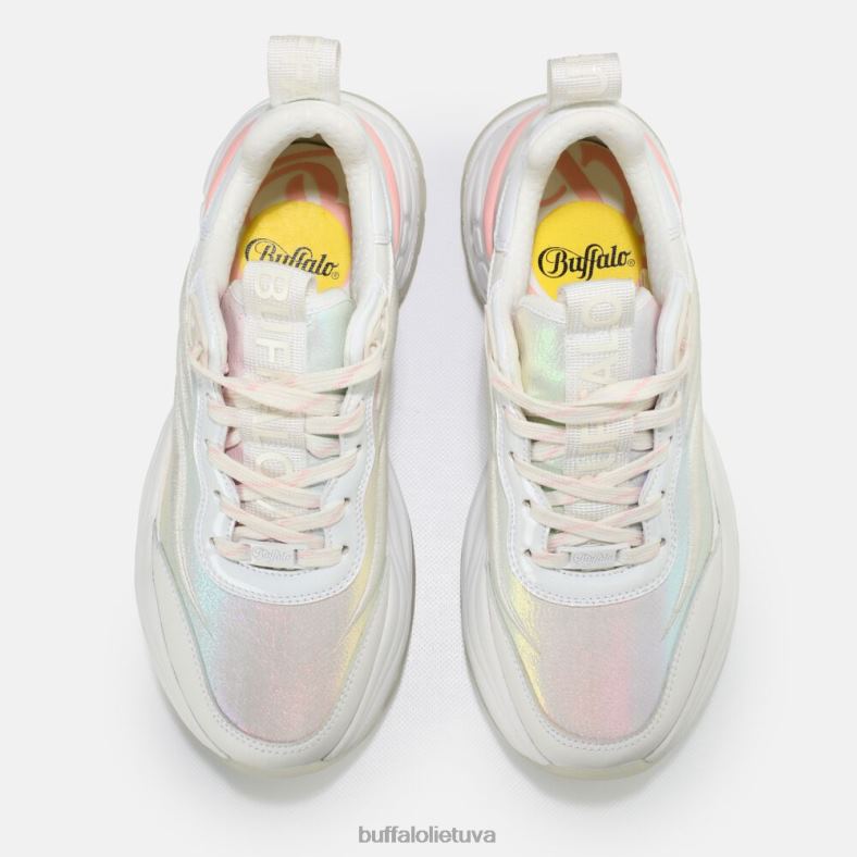 veganiškas trigubas trečias sportbatis Buffalo baltas4D4XB578 |sportbačiai