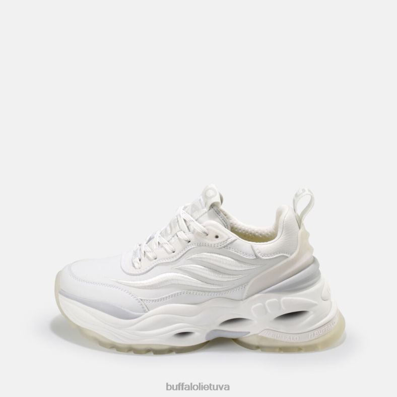 veganiškas trigubas trečias sportbatis Buffalo baltas4D4XB755 |sportbačiai