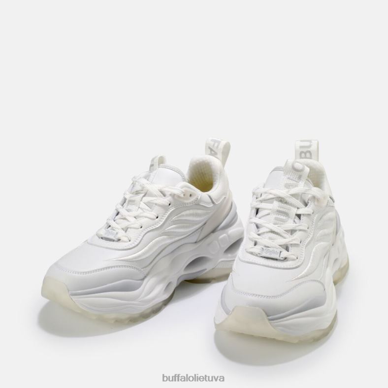 veganiškas trigubas trečias sportbatis Buffalo baltas4D4XB755 |sportbačiai