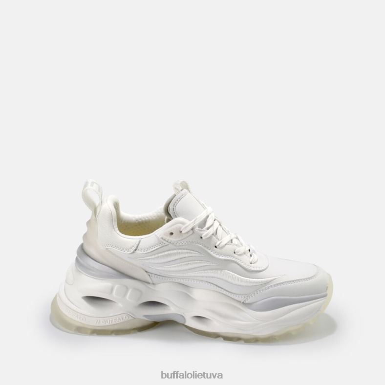 veganiškas trigubas trečias sportbatis Buffalo baltas4D4XB755 |sportbačiai