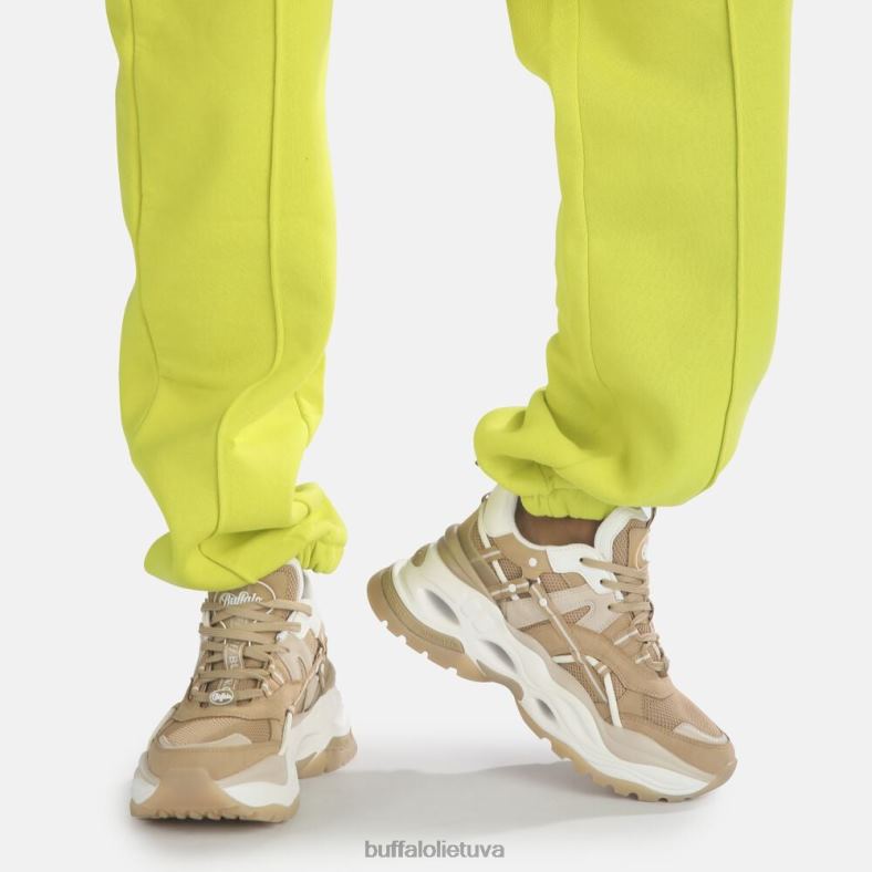 veganiški sportbačiai su trigubai tuščiaviduriai Buffalo smėlio spalvos4D4XB123 |sportbačiai