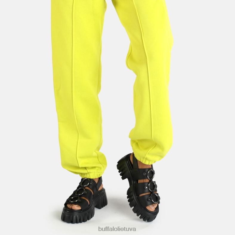 Lion Pierce platformos sandalai veganai Buffalo juodas4D4XB870 |sandalai