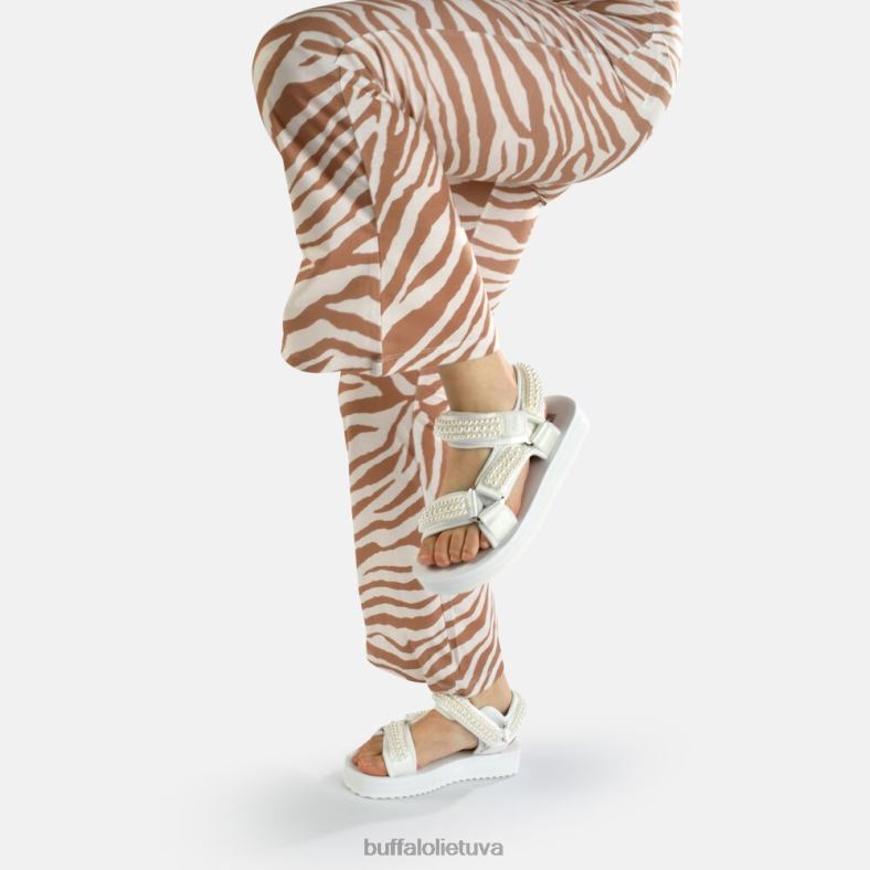 Sage Pearl platformos basutės veganiškos Buffalo baltas4D4XB842 |sandalai