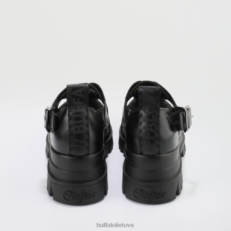 aspha fsh sandalai veganai Buffalo juodas4D4XB547 |sandalai