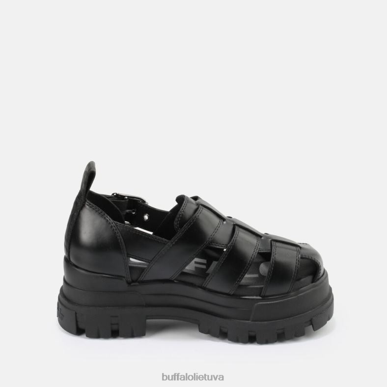 aspha fsh sandalai veganai Buffalo juodas4D4XB547 |sandalai