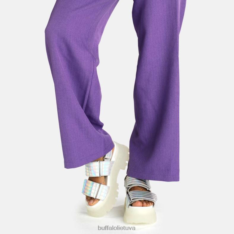 aspha snd platforminiai sandalai veganai Buffalo sidabras4D4XB919 |sandalai