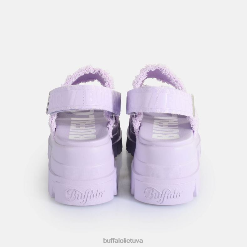 aspha str platforminės basutės veganiškos Buffalo levandos4D4XB259 |sandalai