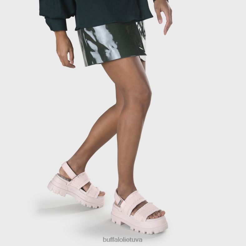 aspha strplatform sandalai veganai Buffalo rožė4D4XB257 |sandalai